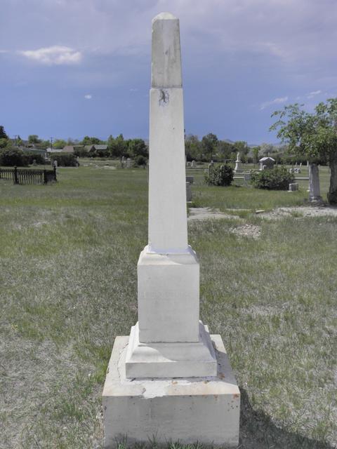 Louis Derrich monument repaired.