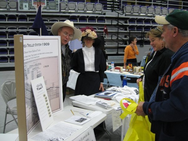 Booth at Volunteer Helena Fair & signed up 55 volunteers